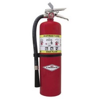 Amerex Corporation 722 Amerex 10 Pound High Flow Purple K Dry Chemical Fire Extinguisher With Wall Mount For Class B Fires